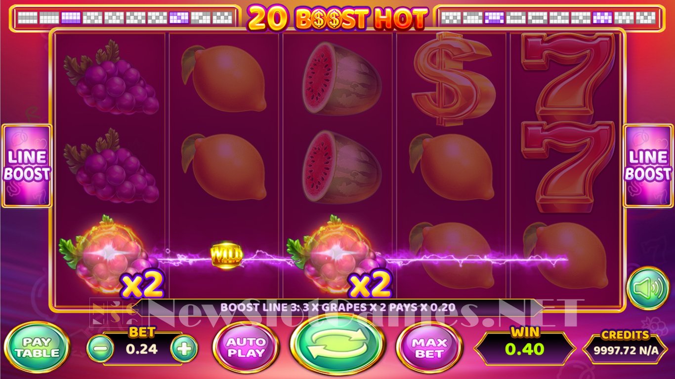 20 Boost Hot Slot Slot Image in Demo - pic. 8