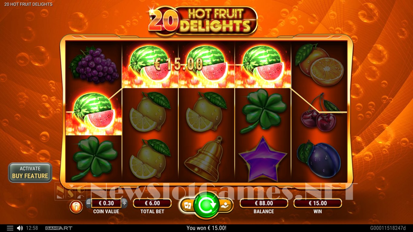 20 Hot Fruit Delights Slot Slot Image in Demo - pic. 5