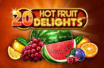 20 Hot Fruit Delights Slot Logo