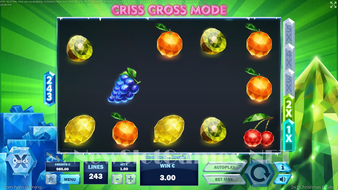 243 Christmas Fruits Slot Slot Image in Demo - pic. 8