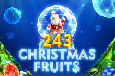 243 Christmas Fruits Slot Logo