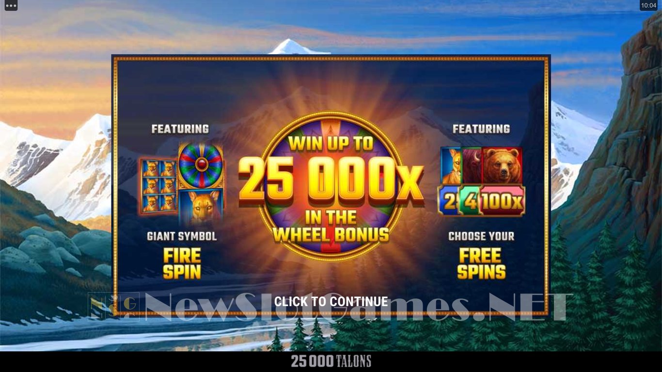 25000 Talons Slot Demo Image