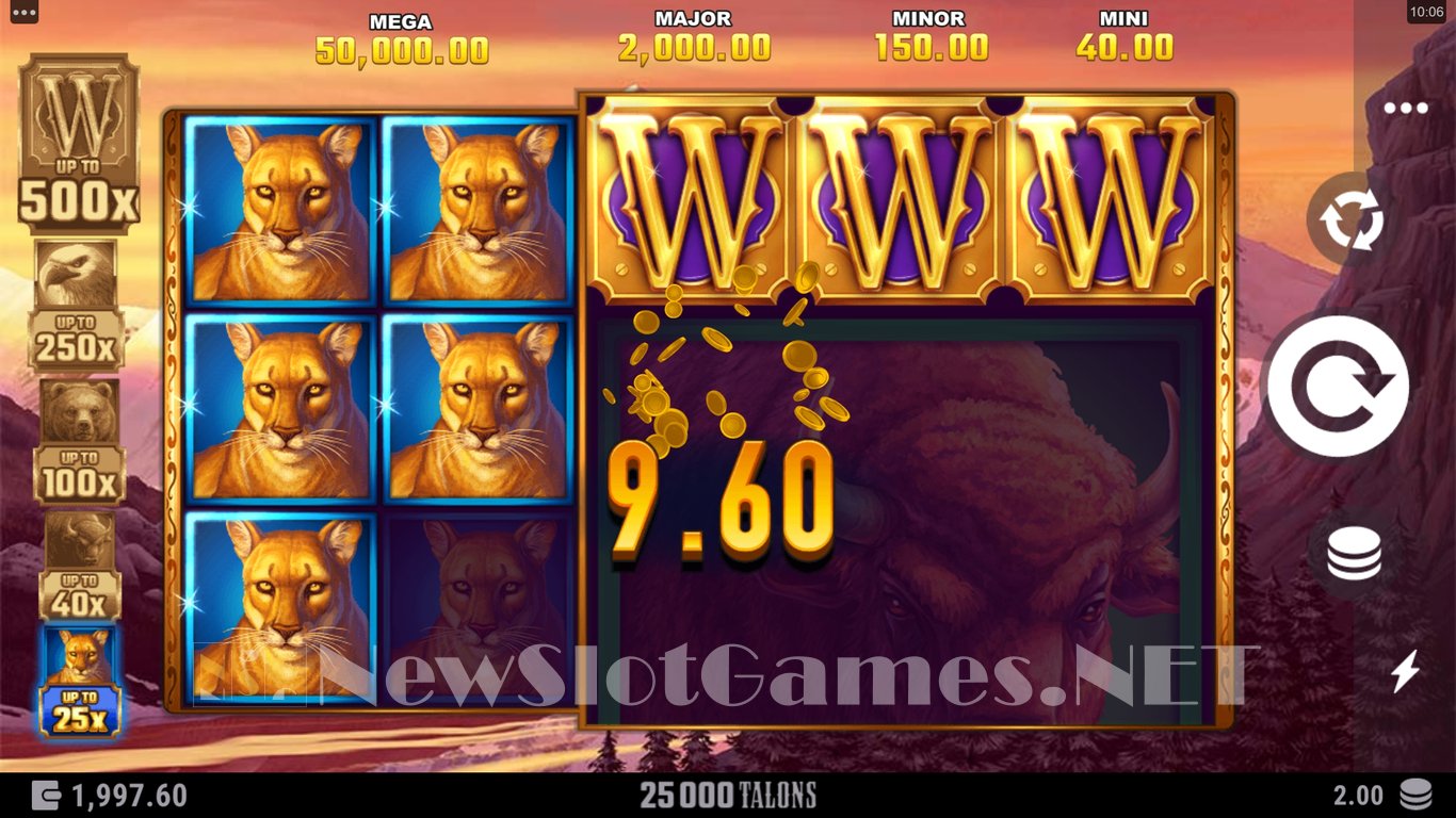 25000 Talons Slot Slot Image in Demo - pic. 10