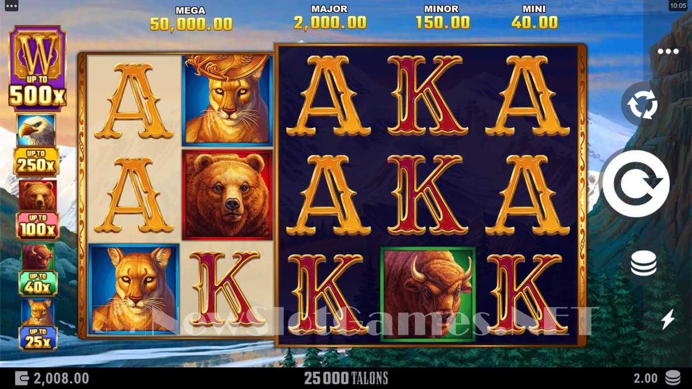 25000 Talons Slot Slot Image in Demo - pic. 2