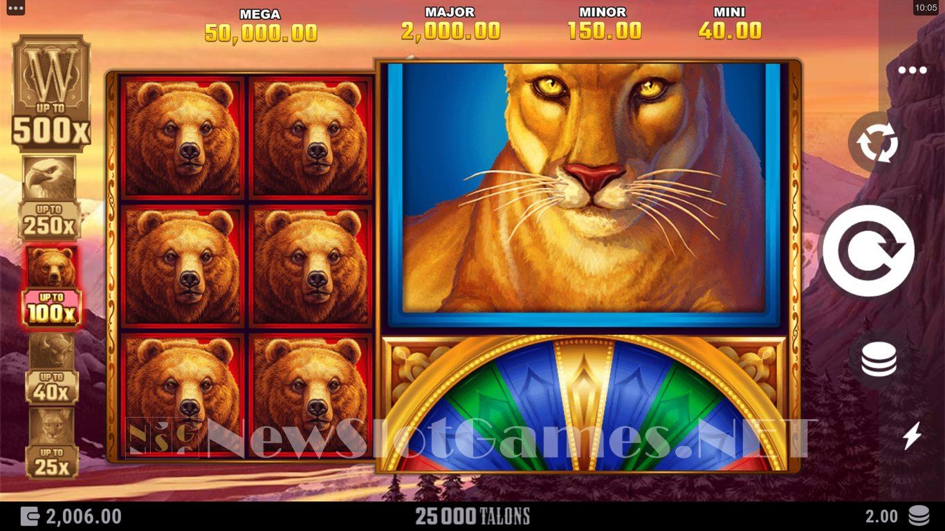 25000 Talons Slot Slot Image in Demo - pic. 3