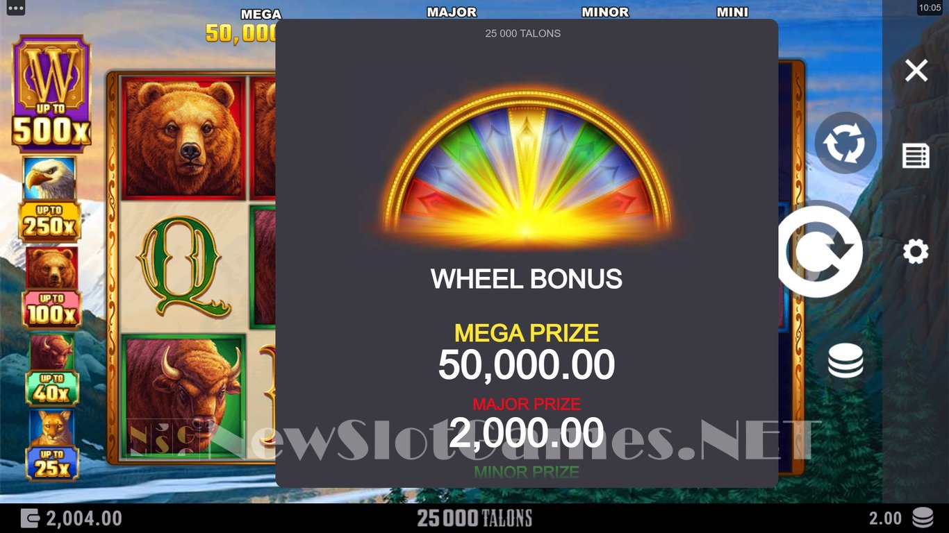 25000 Talons Slot Slot Image in Demo - pic. 5