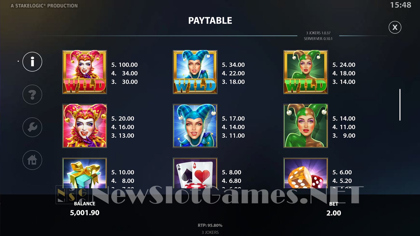 3 Jokers Slot Slot Image in Demo - pic. 5