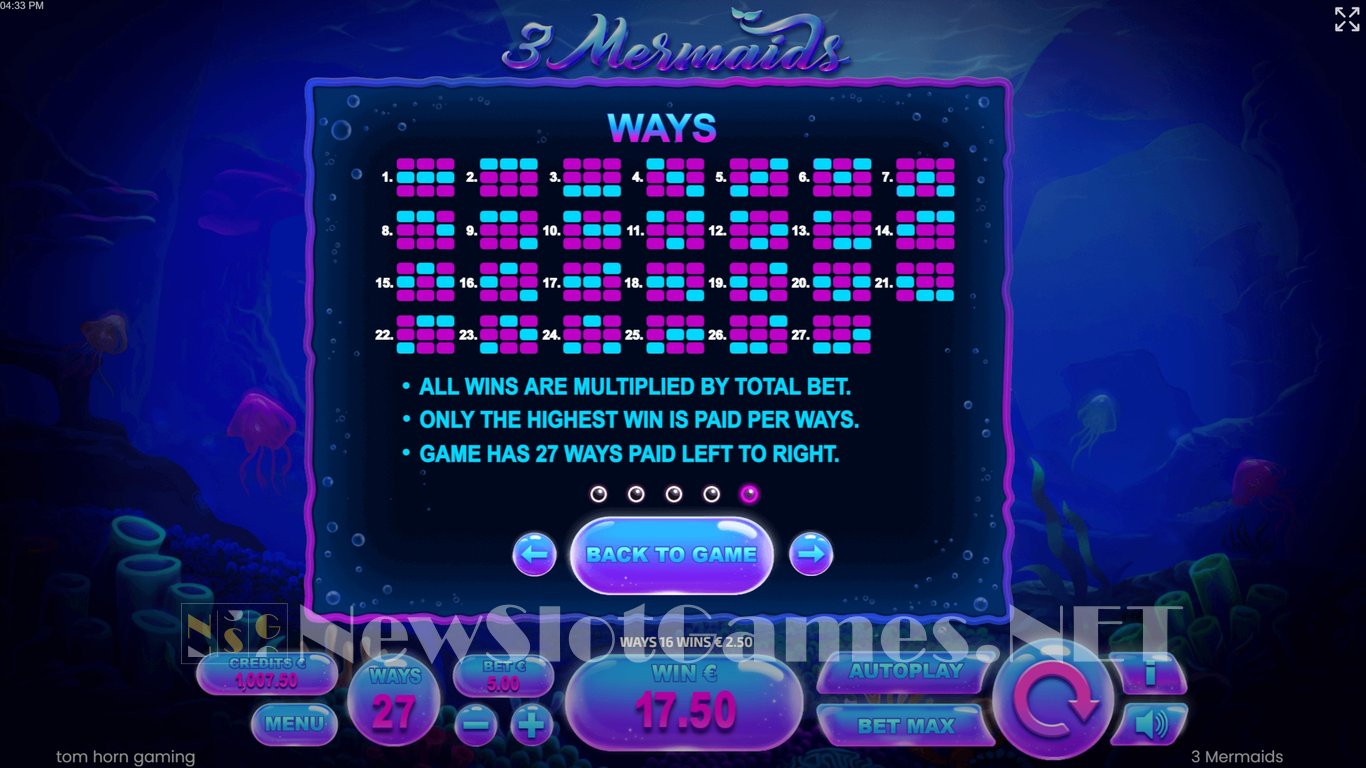 3 Mermaids Slot Slot Image in Demo - pic. 8