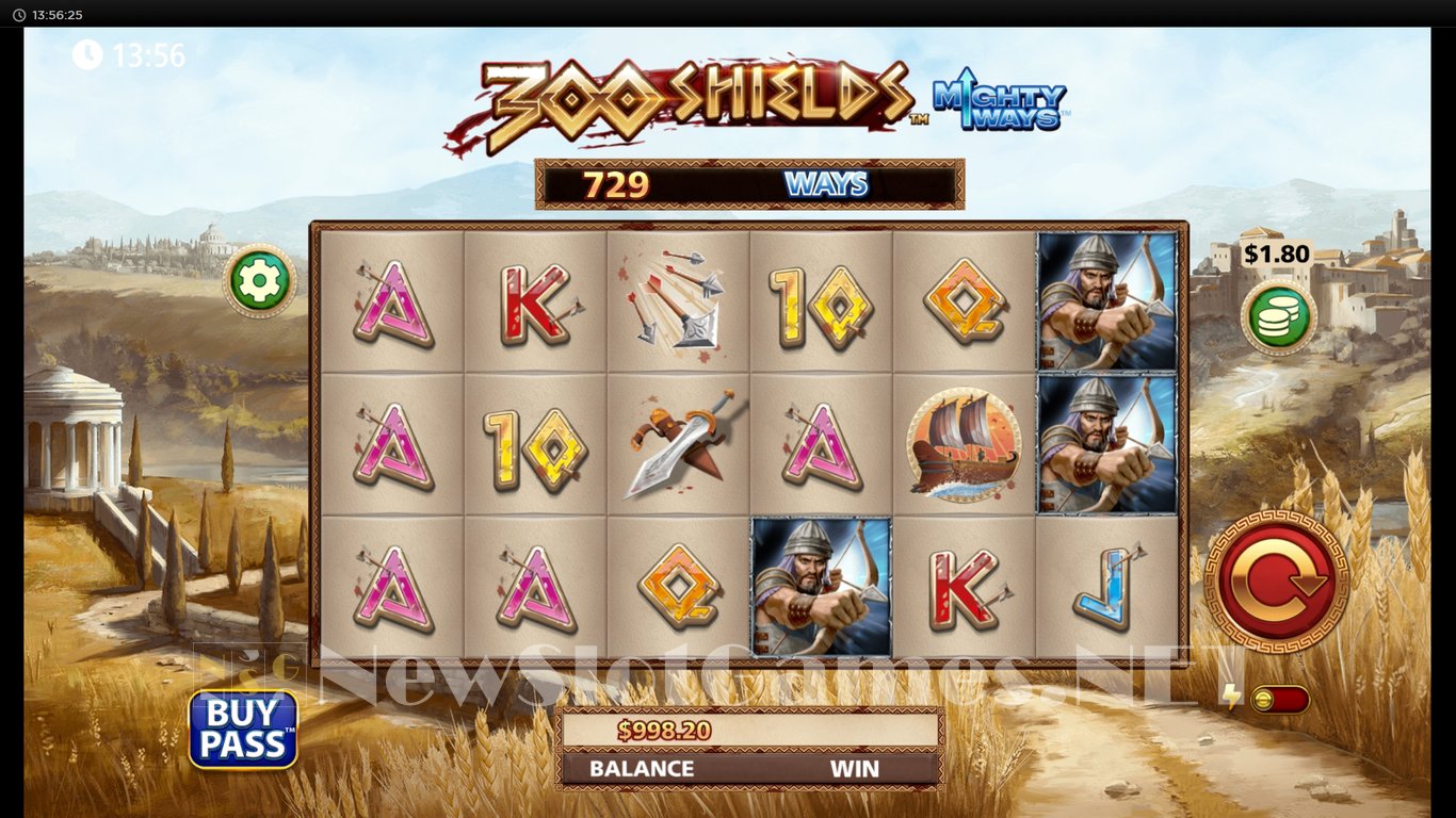 300 Shields Mighty Ways Slot Slot Image in Demo - pic. 2