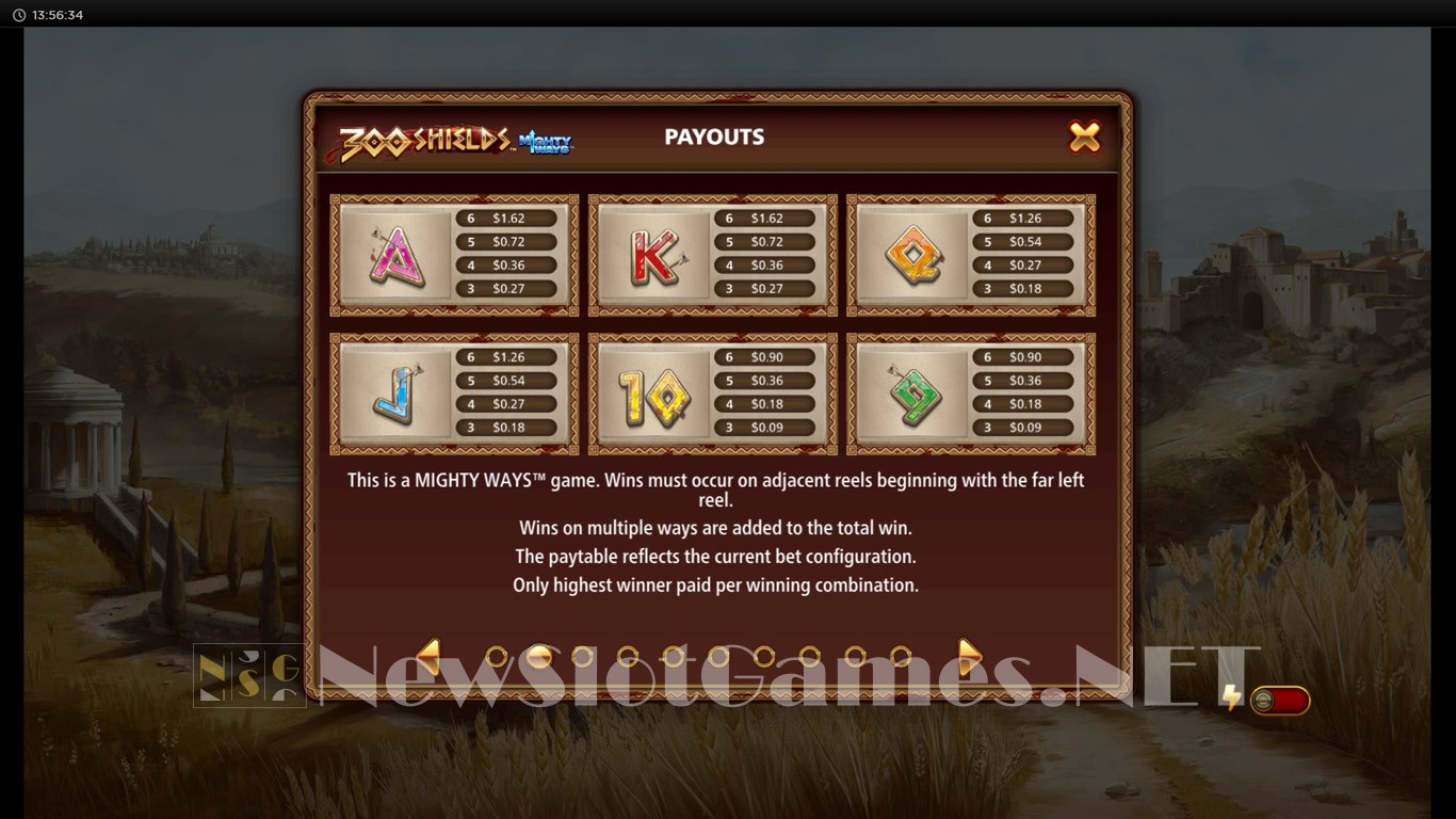 300 Shields Mighty Ways Slot Slot Image in Demo - pic. 4