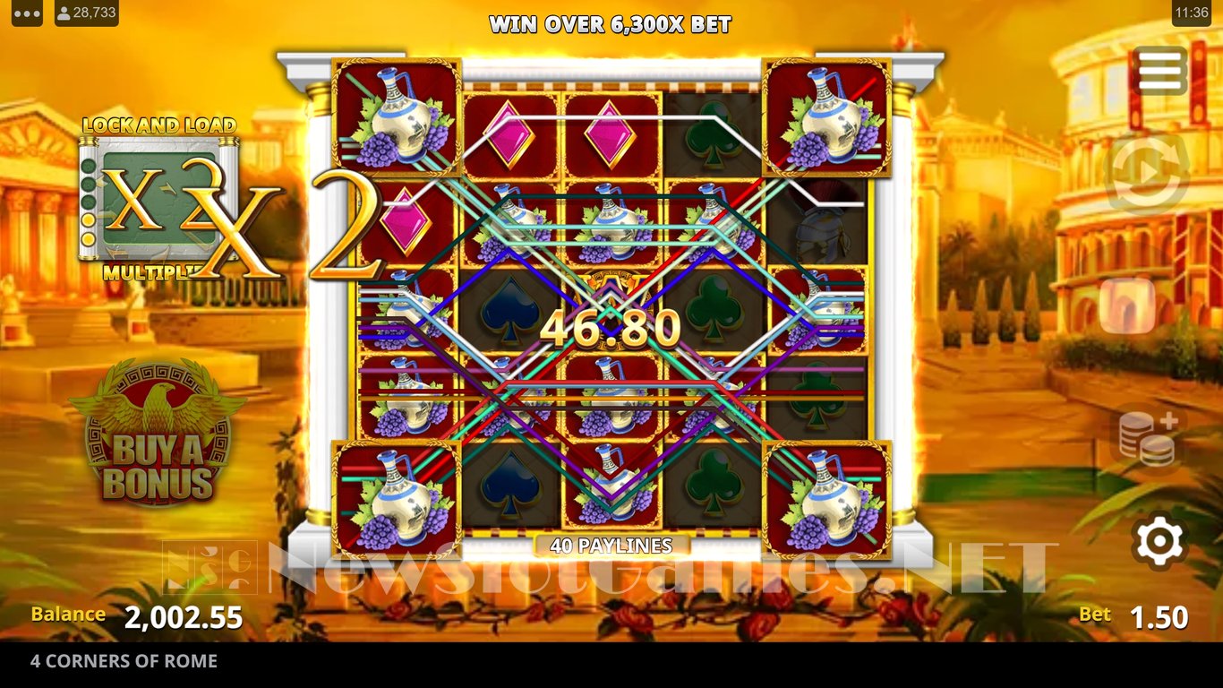 4 Corners of Rome Slot Slot Image in Demo - pic. 10