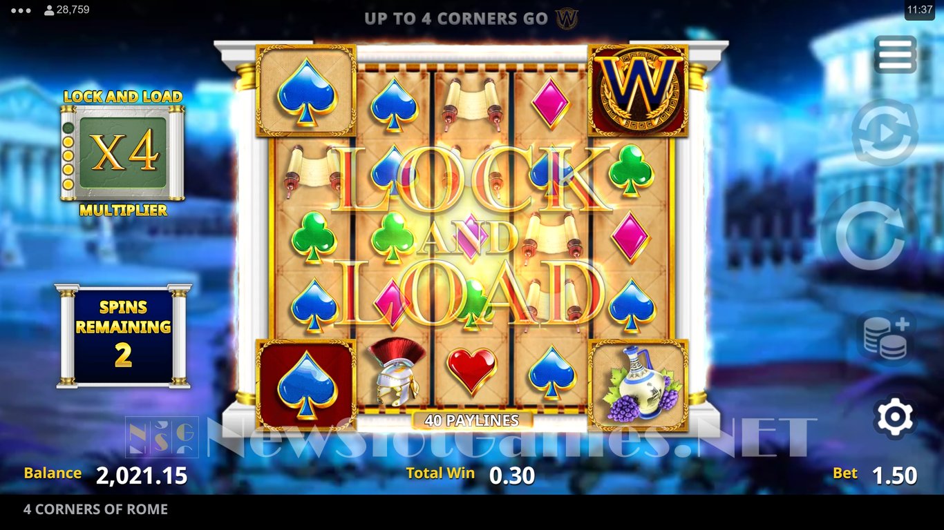 4 Corners of Rome Slot Slot Image in Demo - pic. 15