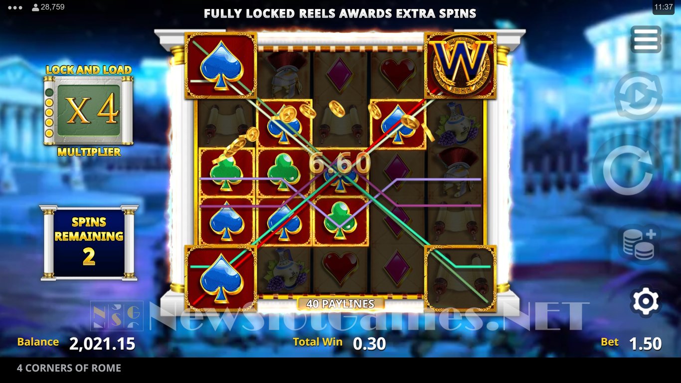4 Corners of Rome Slot Slot Image in Demo - pic. 16