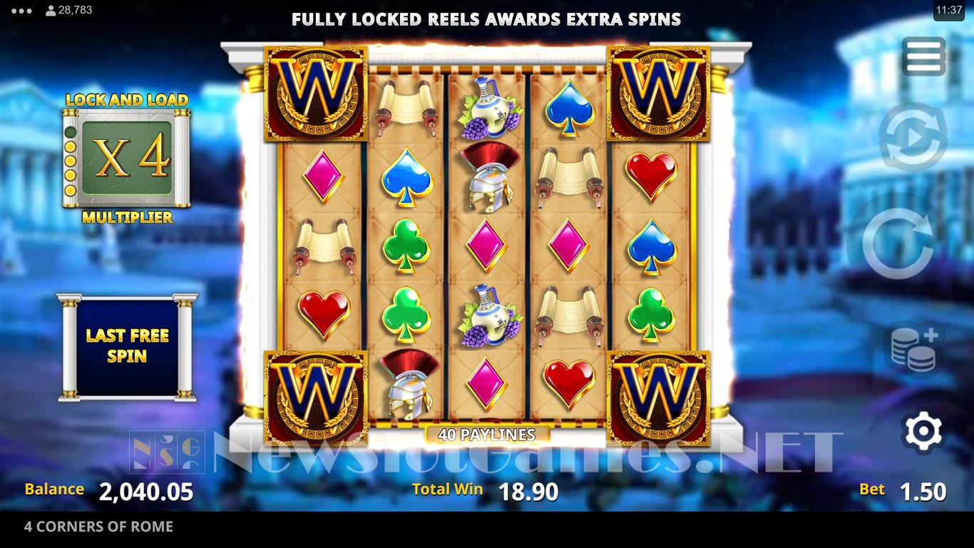 4 Corners of Rome Slot Slot Image in Demo - pic. 17