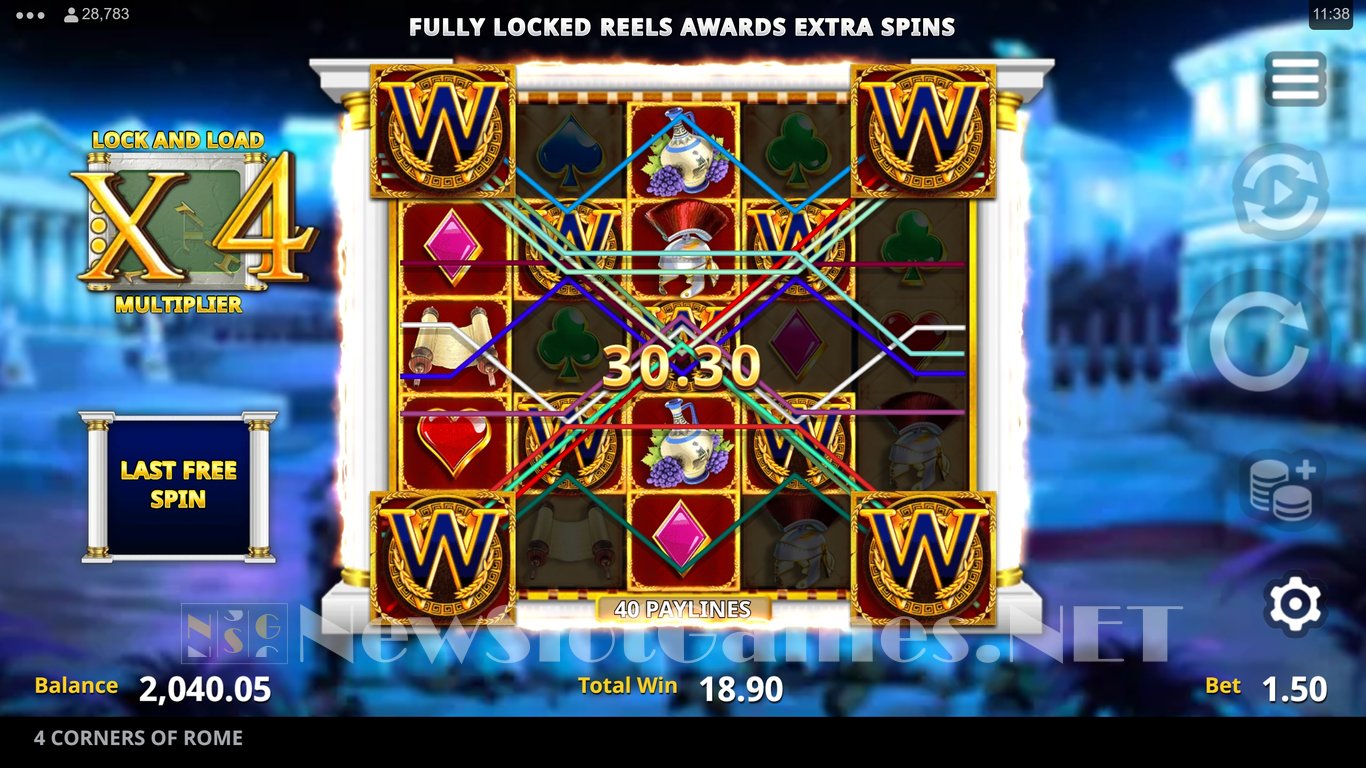 4 Corners of Rome Slot Slot Image in Demo - pic. 18