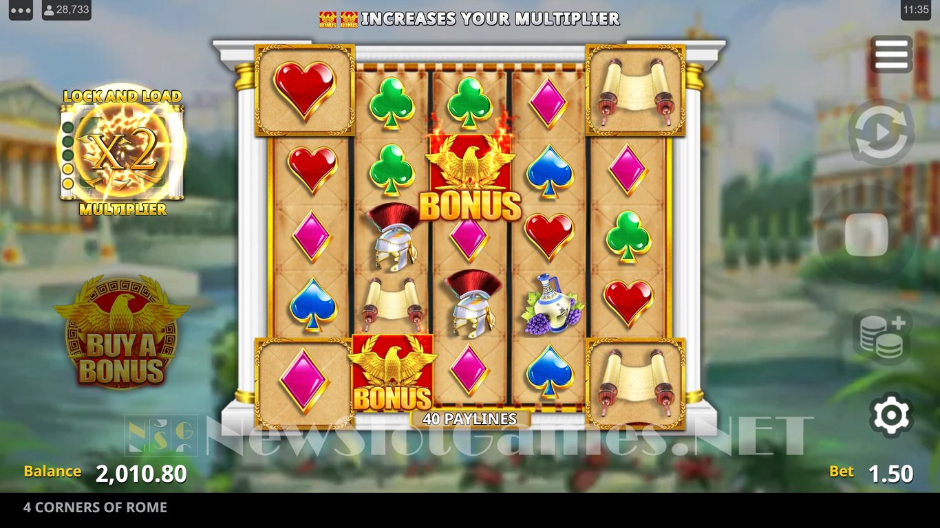 4 Corners of Rome Slot Slot Image in Demo - pic. 4