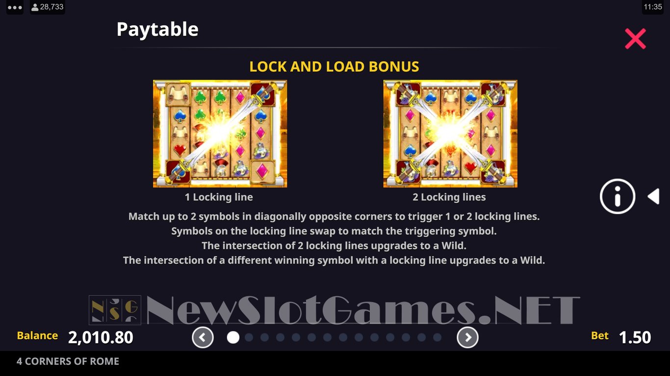 4 Corners of Rome Slot Slot Image in Demo - pic. 5
