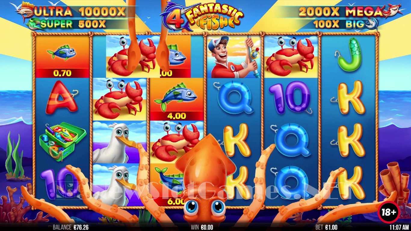 4 Fantastic Fish Slot Slot Image in Demo - pic. 8