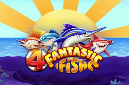 4 Fantastic Fish Slot Logo