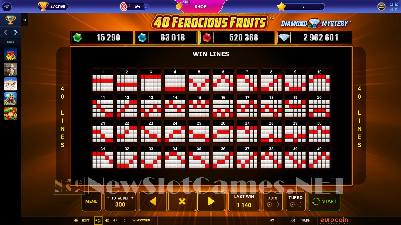 40 Ferocious Fruits Slot Slot Image in Demo - pic. 5