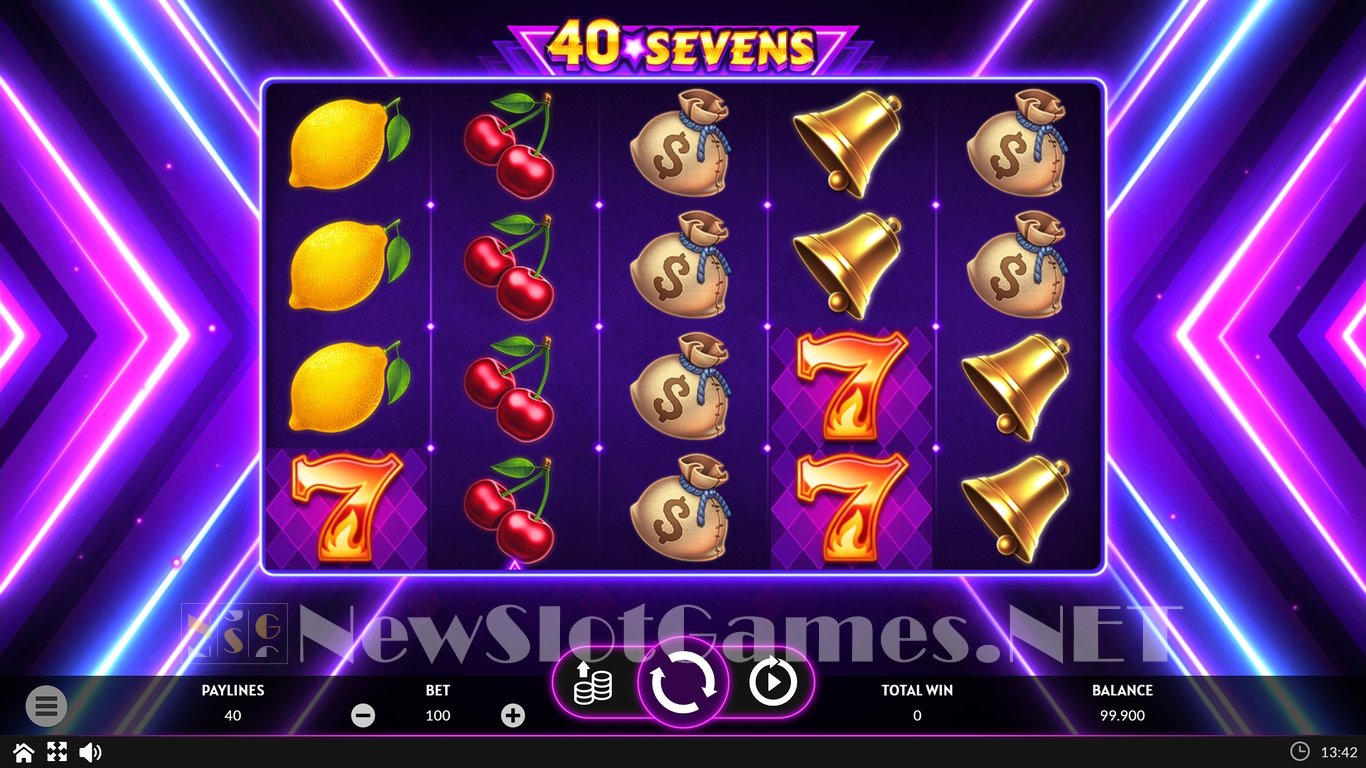 40 Sevens Slot Slot Image in Demo - pic. 2