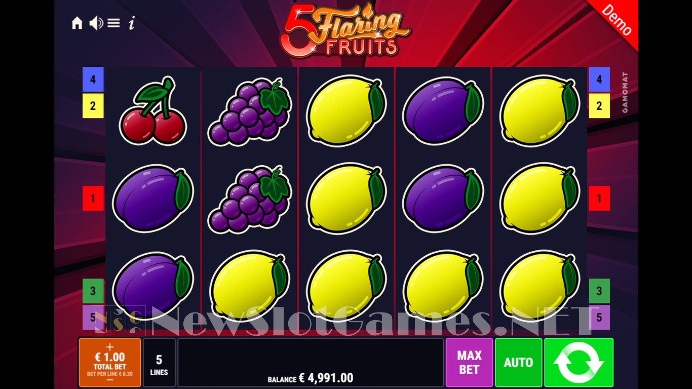 5 Flaring Fruits Slot Slot Image in Demo - pic. 7