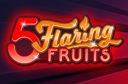 5 Flaring Fruits Slot Logo