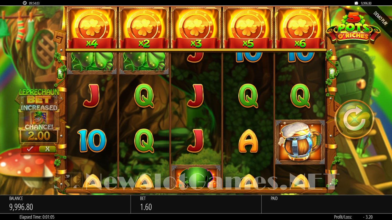 5 Pots o Riches Slot Slot Image in Demo - pic. 3