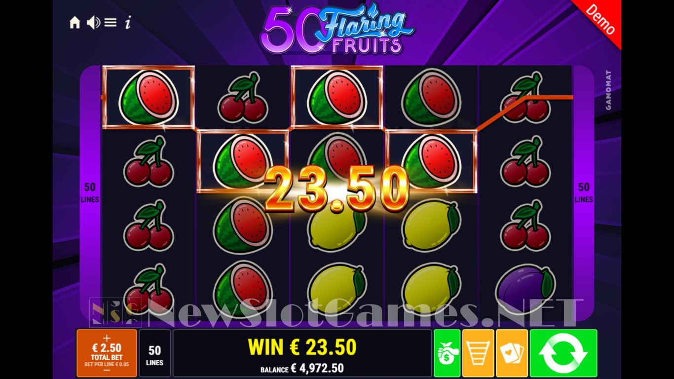 50 Flaring Fruits Slot Slot Image in Demo - pic. 8