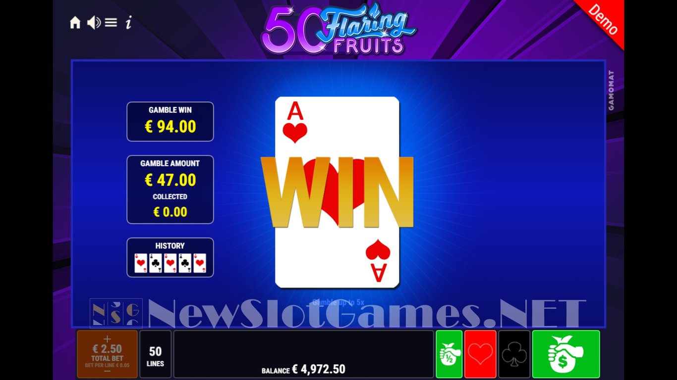 50 Flaring Fruits Slot Slot Image in Demo - pic. 9
