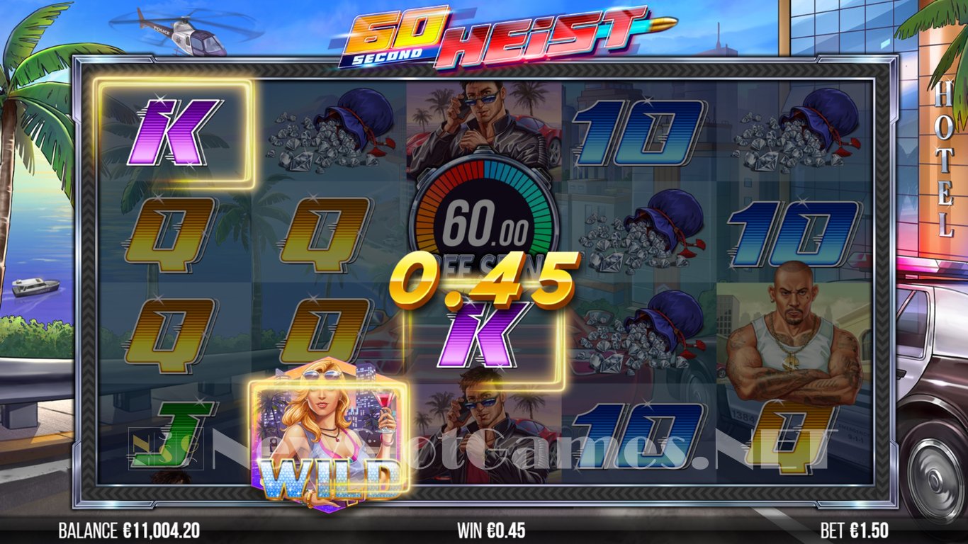 60 Second Heist Slot Slot Image in Demo - pic. 10