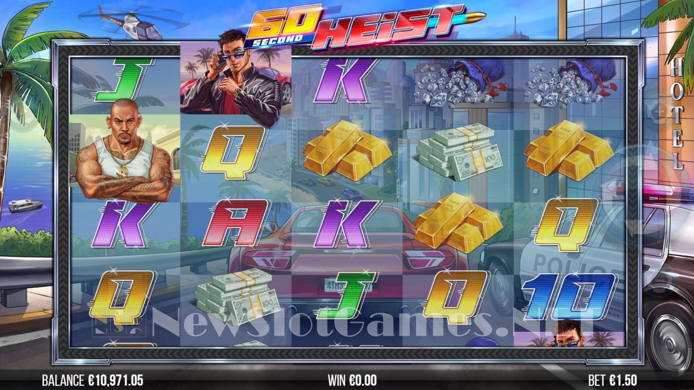 60 Second Heist Slot Slot Image in Demo - pic. 11