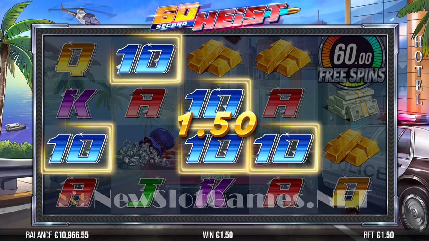 60 Second Heist Slot Slot Image in Demo - pic. 12