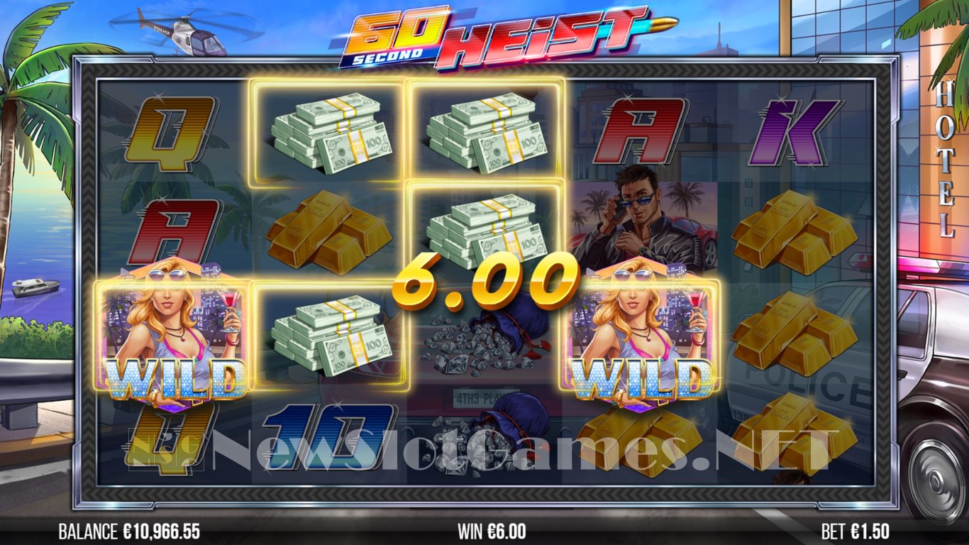 60 Second Heist Slot Slot Image in Demo - pic. 13