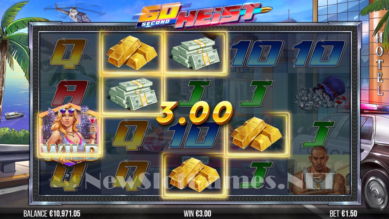 60 Second Heist Slot Slot Image in Demo - pic. 14