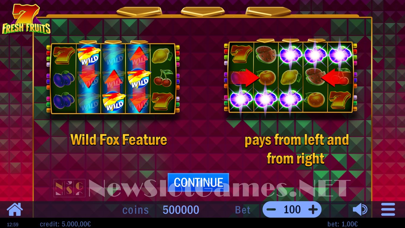 7 Fresh Fruits Slot Demo Image