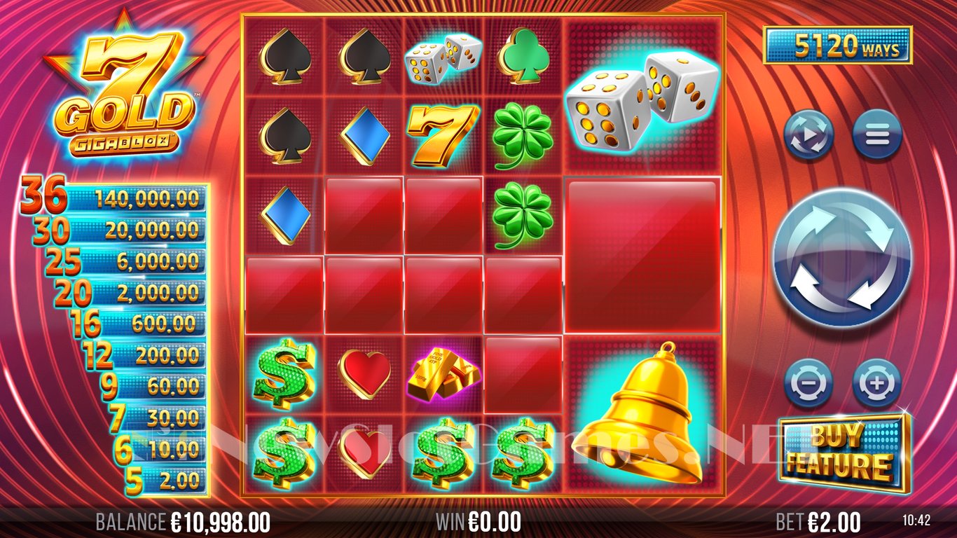 7 Gold Gigablox Slot Slot Image in Demo - pic. 2