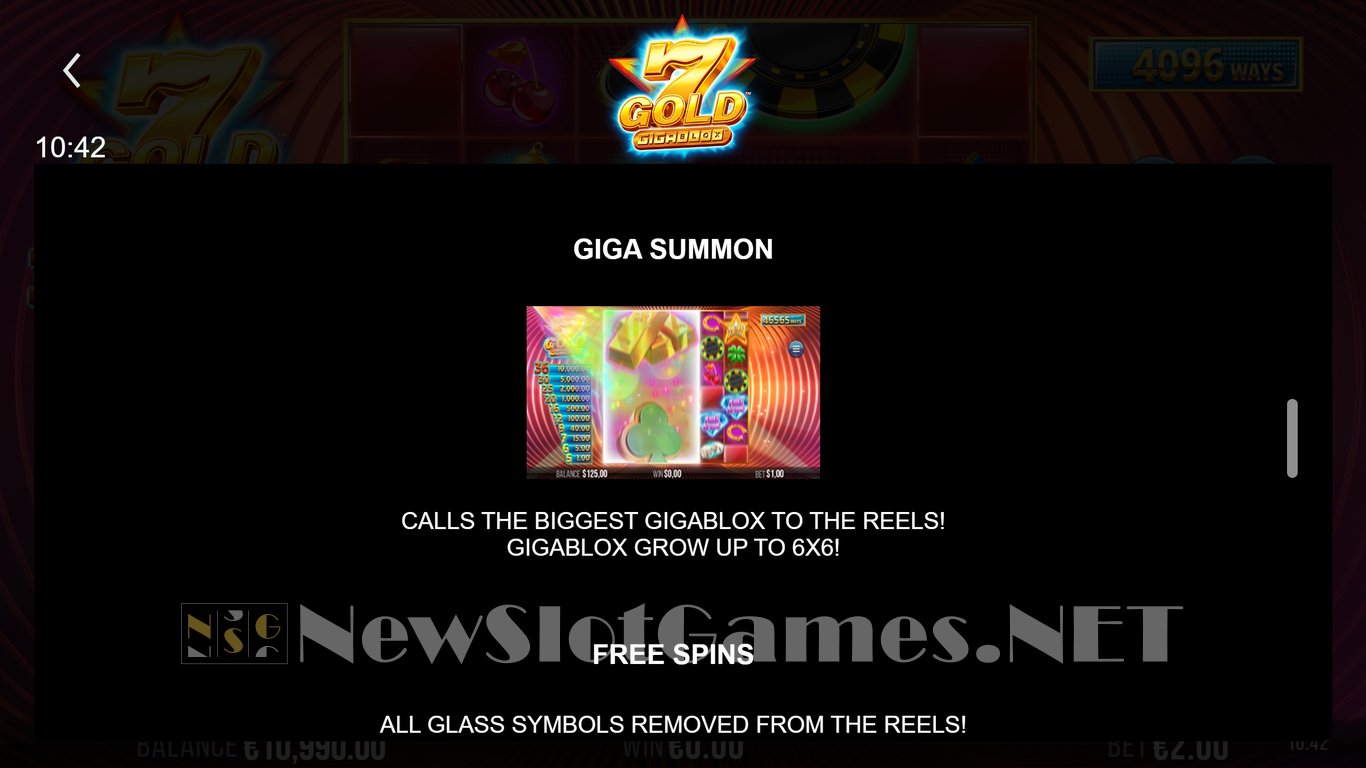 7 Gold Gigablox Slot Slot Image in Demo - pic. 7