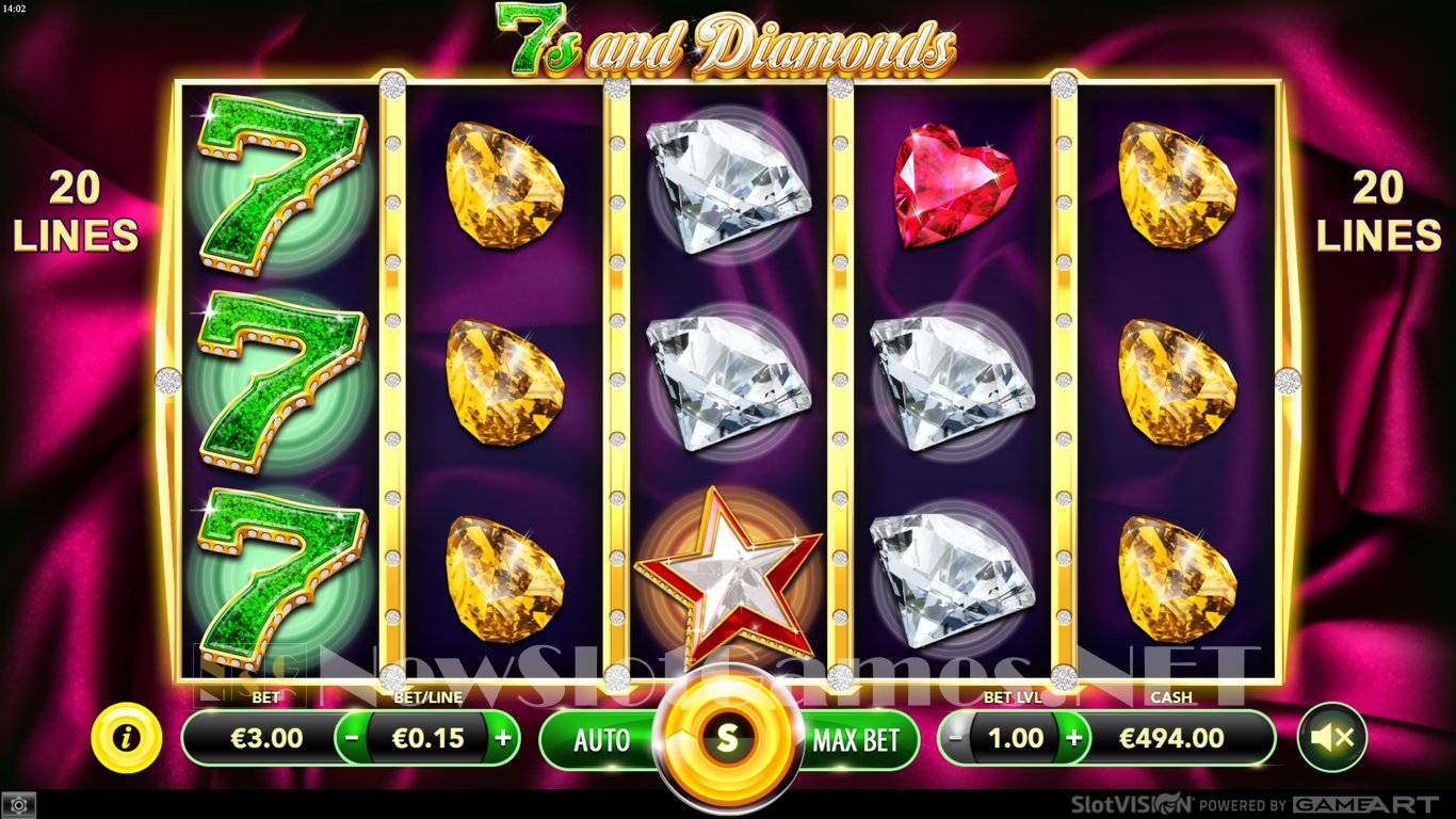 7s and Diamonds Slot Slot Image in Demo - pic. 2