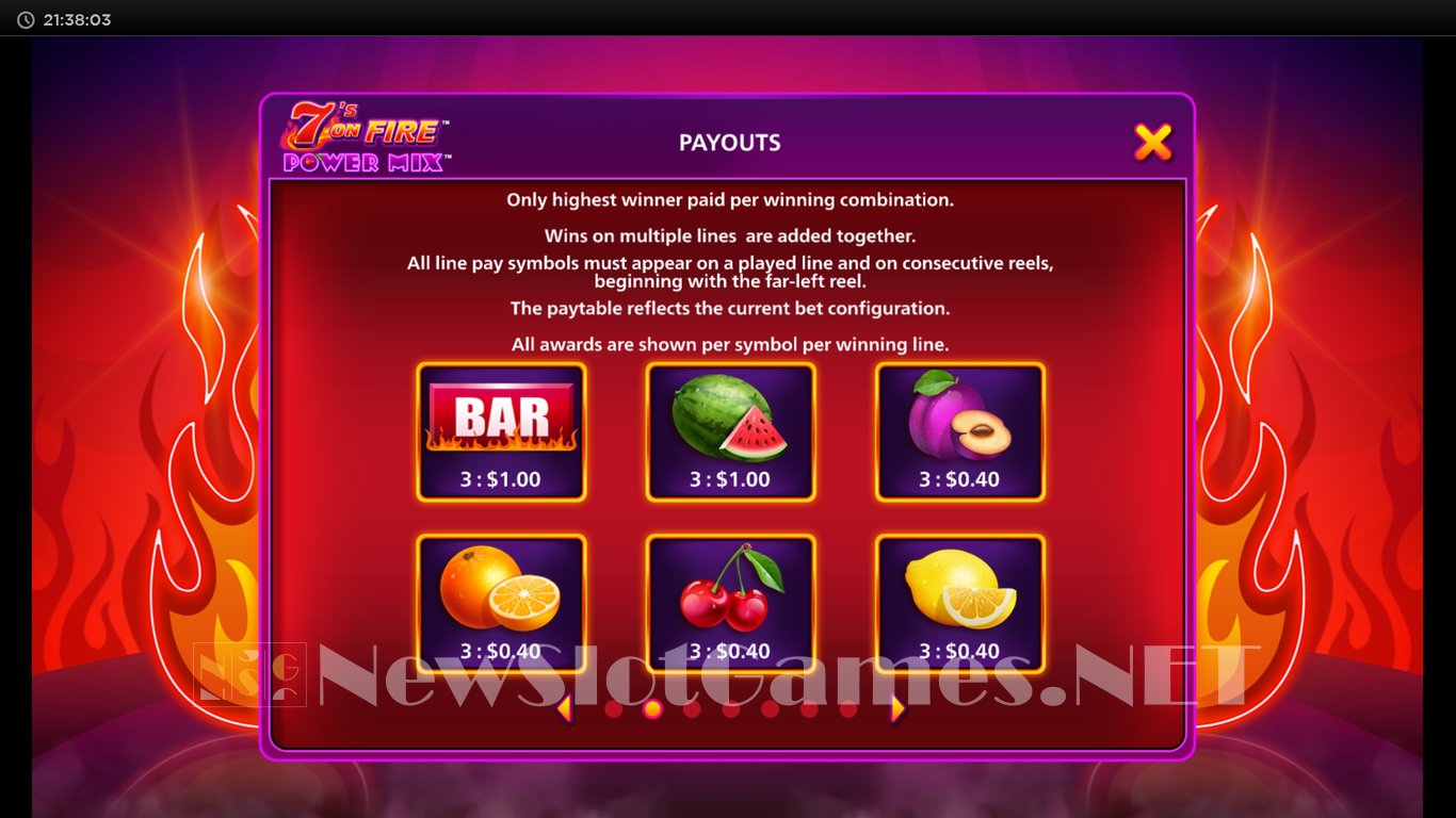 7s On Fire Power Mix Slot Slot Image in Demo - pic. 5