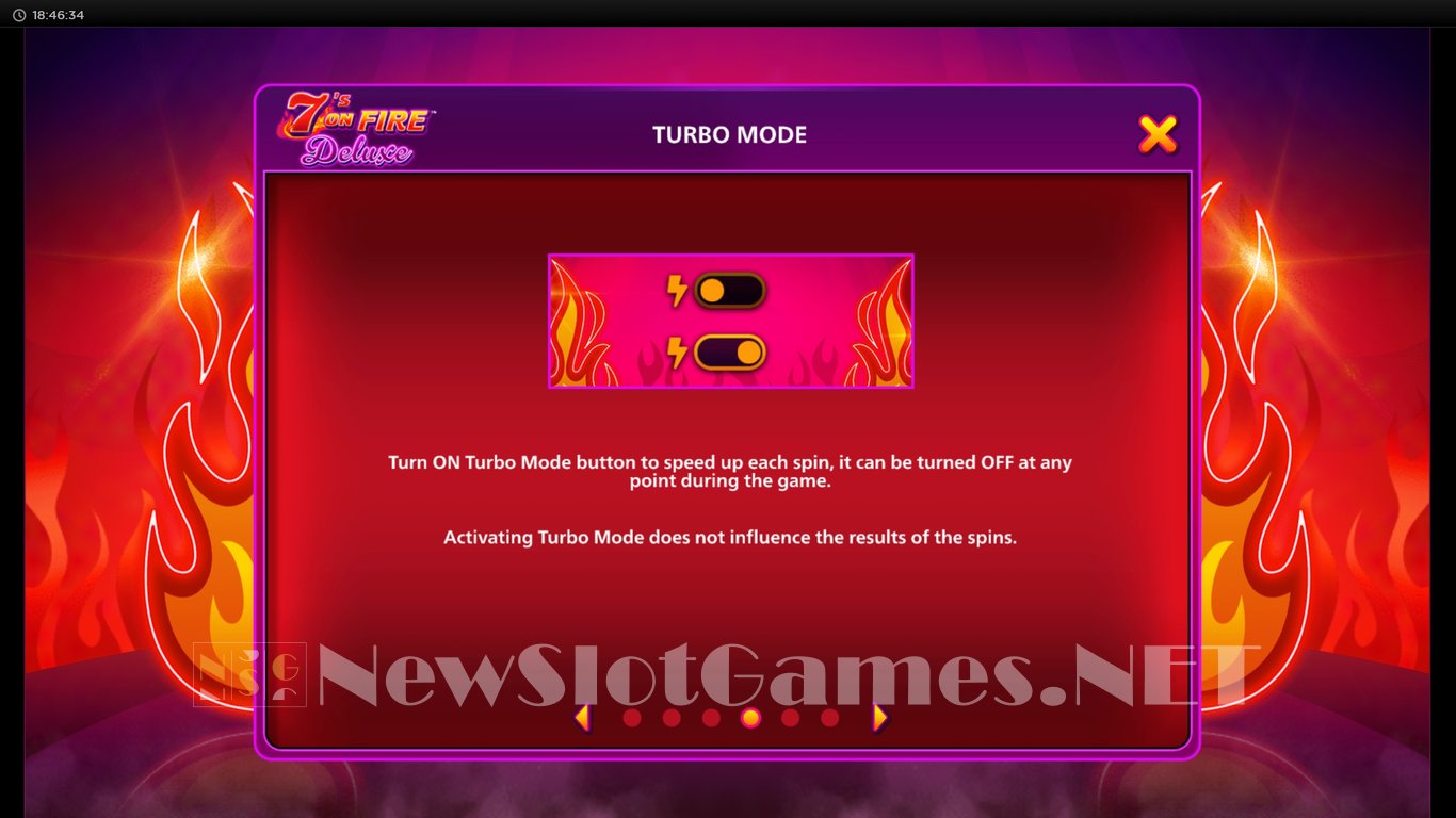 7s on Fire Deluxe Slot Slot Image in Demo - pic. 6
