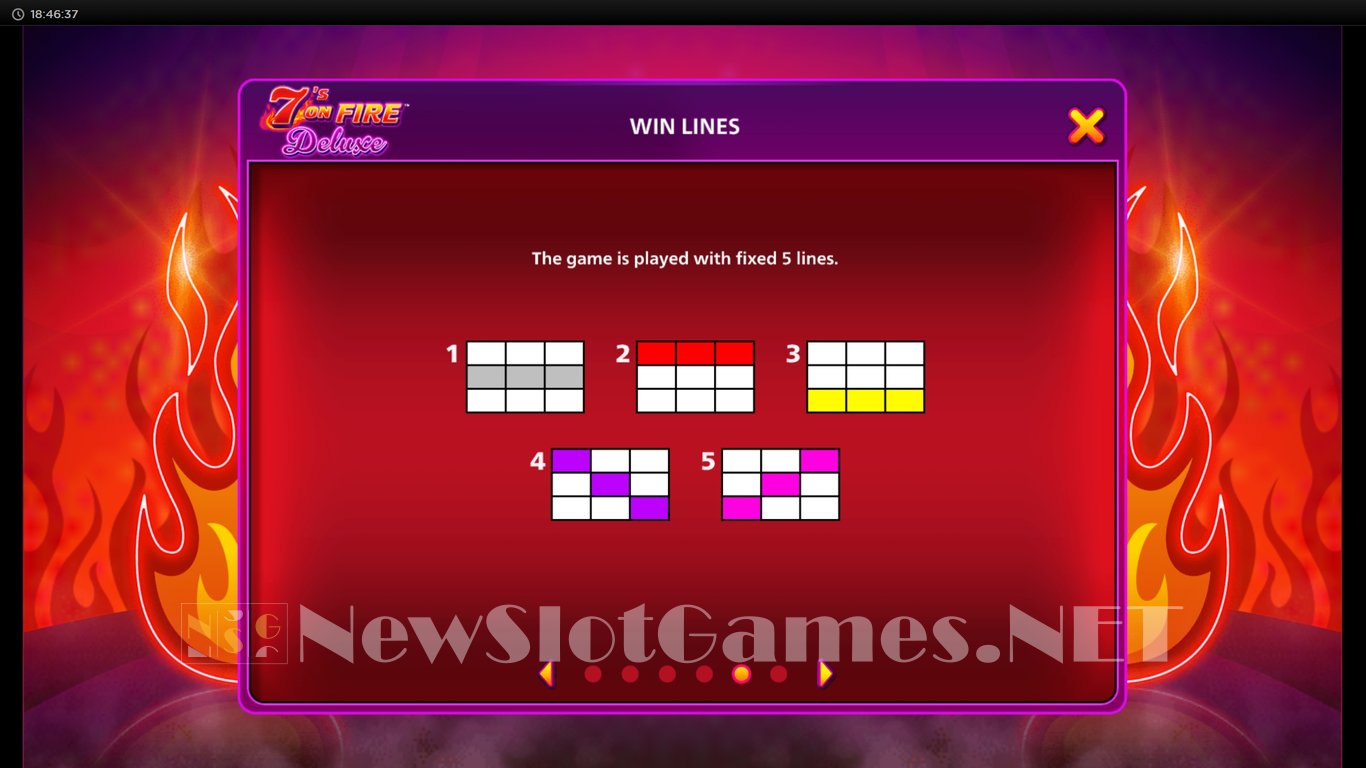 7s on Fire Deluxe Slot Slot Image in Demo - pic. 7