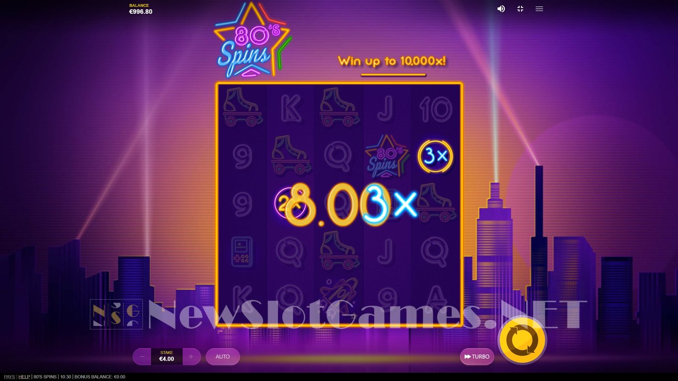 80s Spins Slot Slot Image in Demo - pic. 10