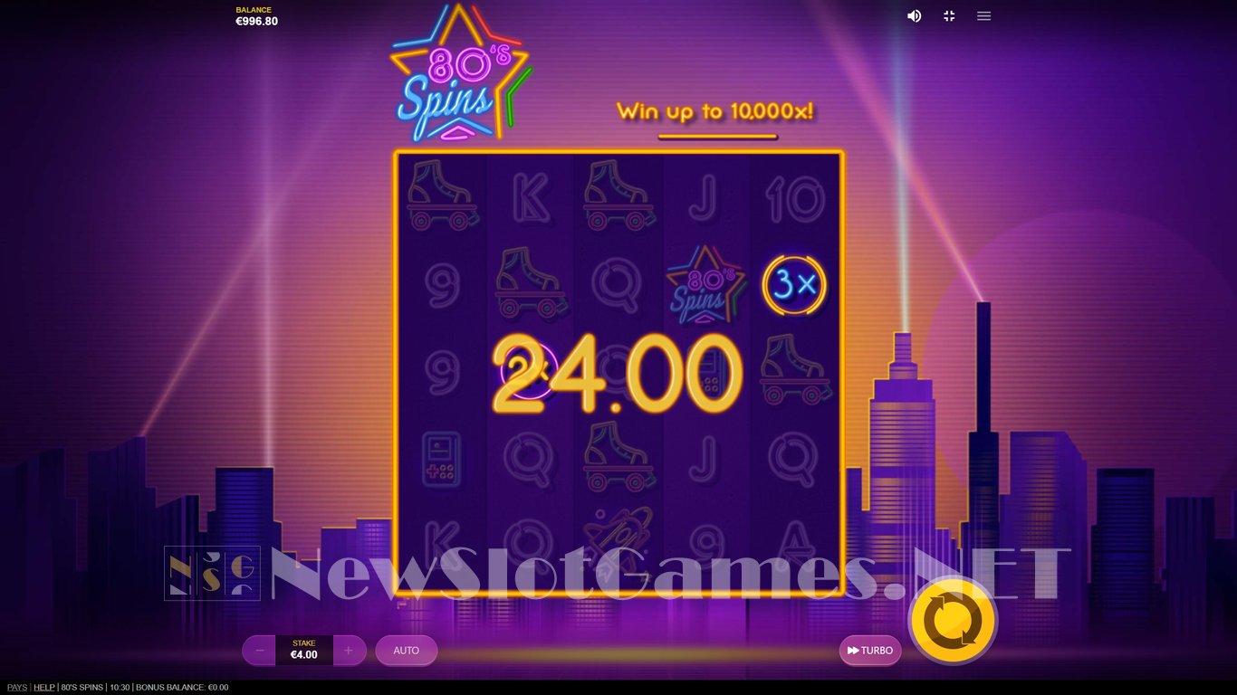 80s Spins Slot Slot Image in Demo - pic. 11