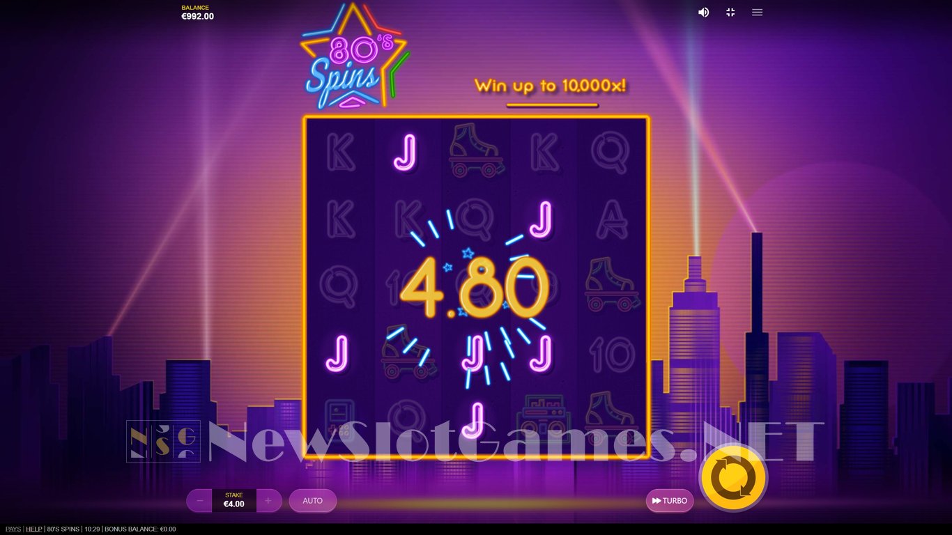 80s Spins Slot Slot Image in Demo - pic. 2