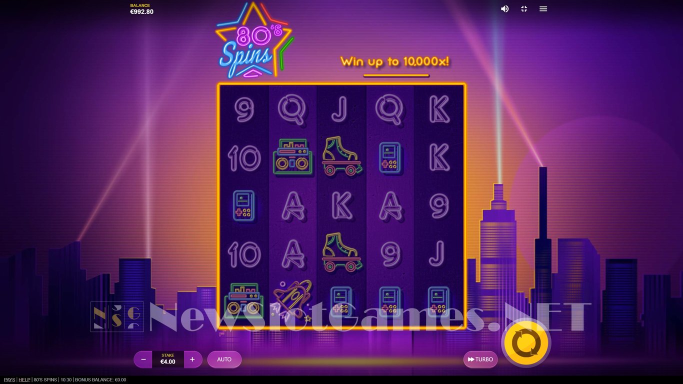 80s Spins Slot Slot Image in Demo - pic. 3