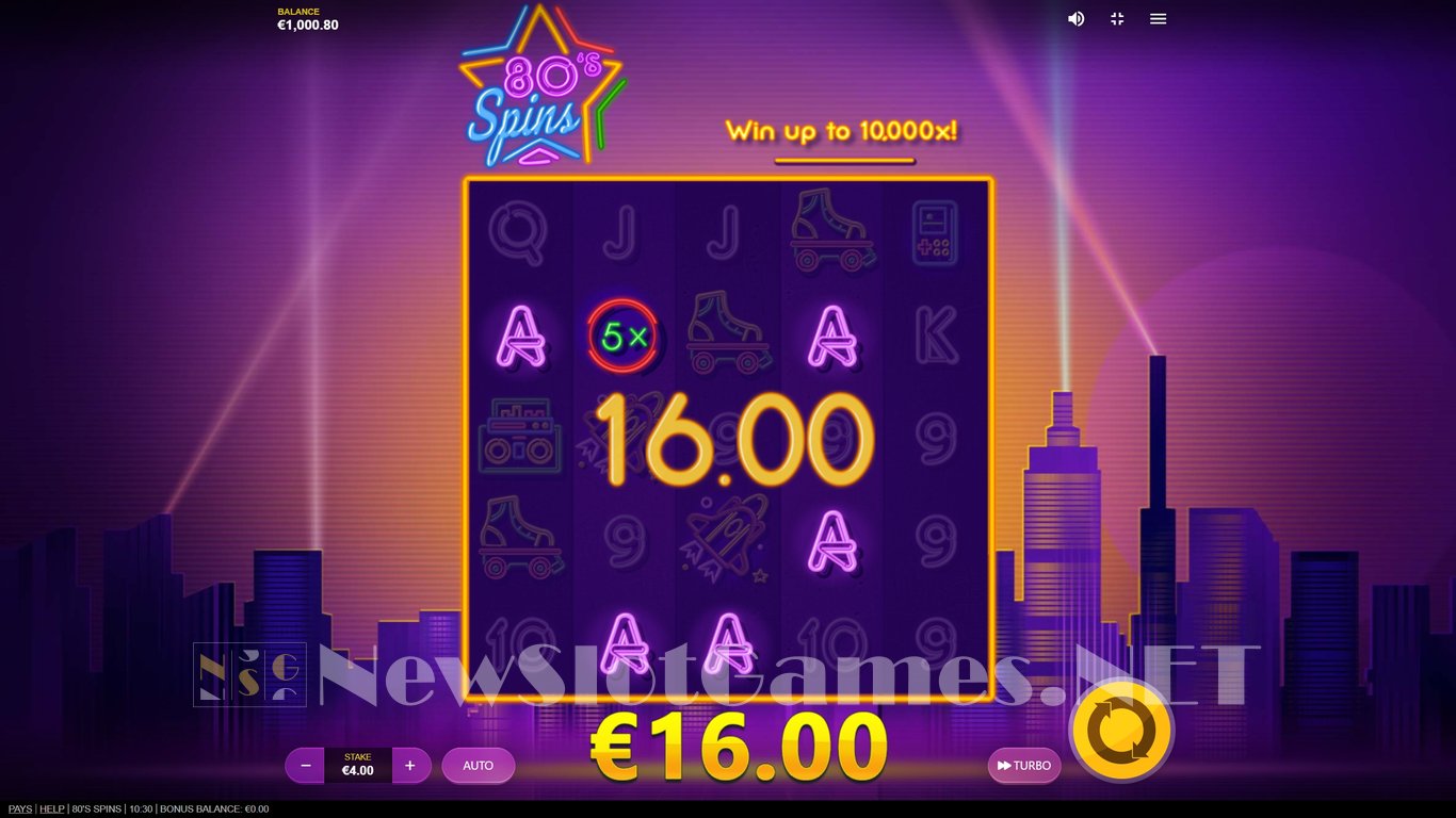 80s Spins Slot Slot Image in Demo - pic. 9