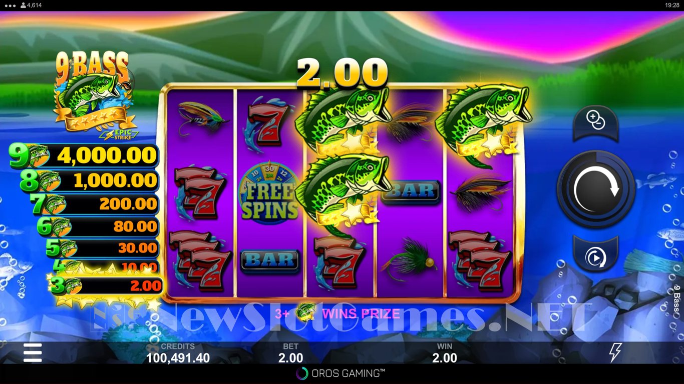 9 Bass Slot Slot Image in Demo - pic. 2