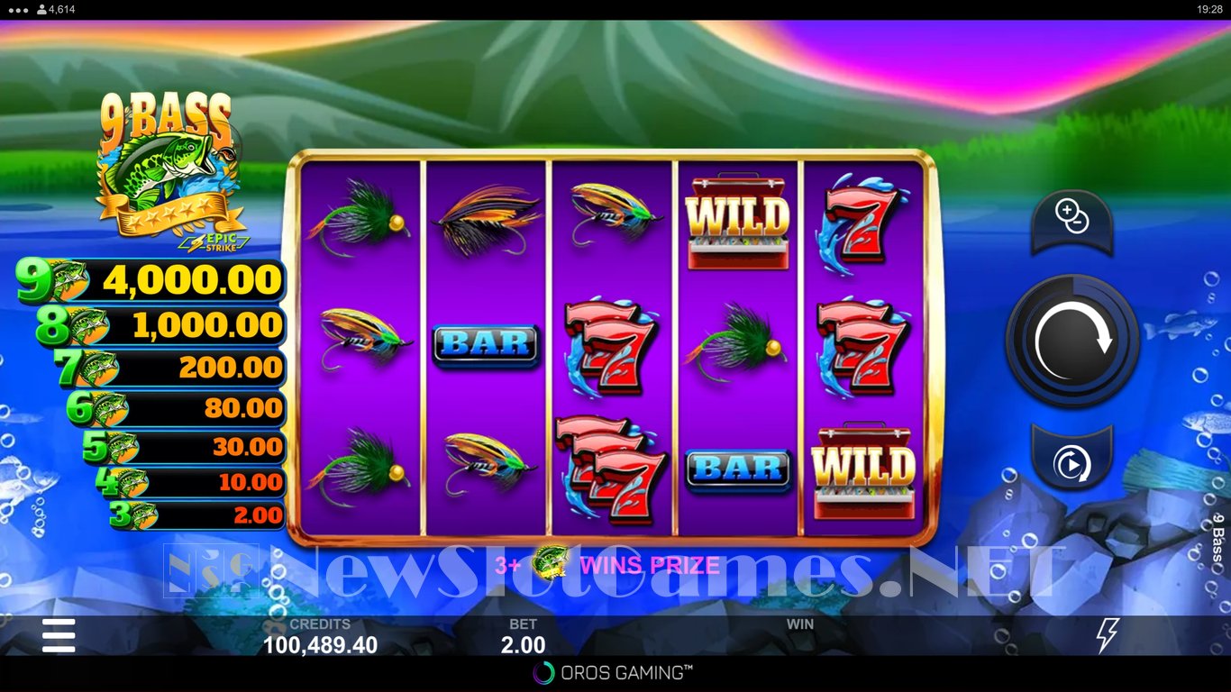 9 Bass Slot Slot Image in Demo - pic. 3