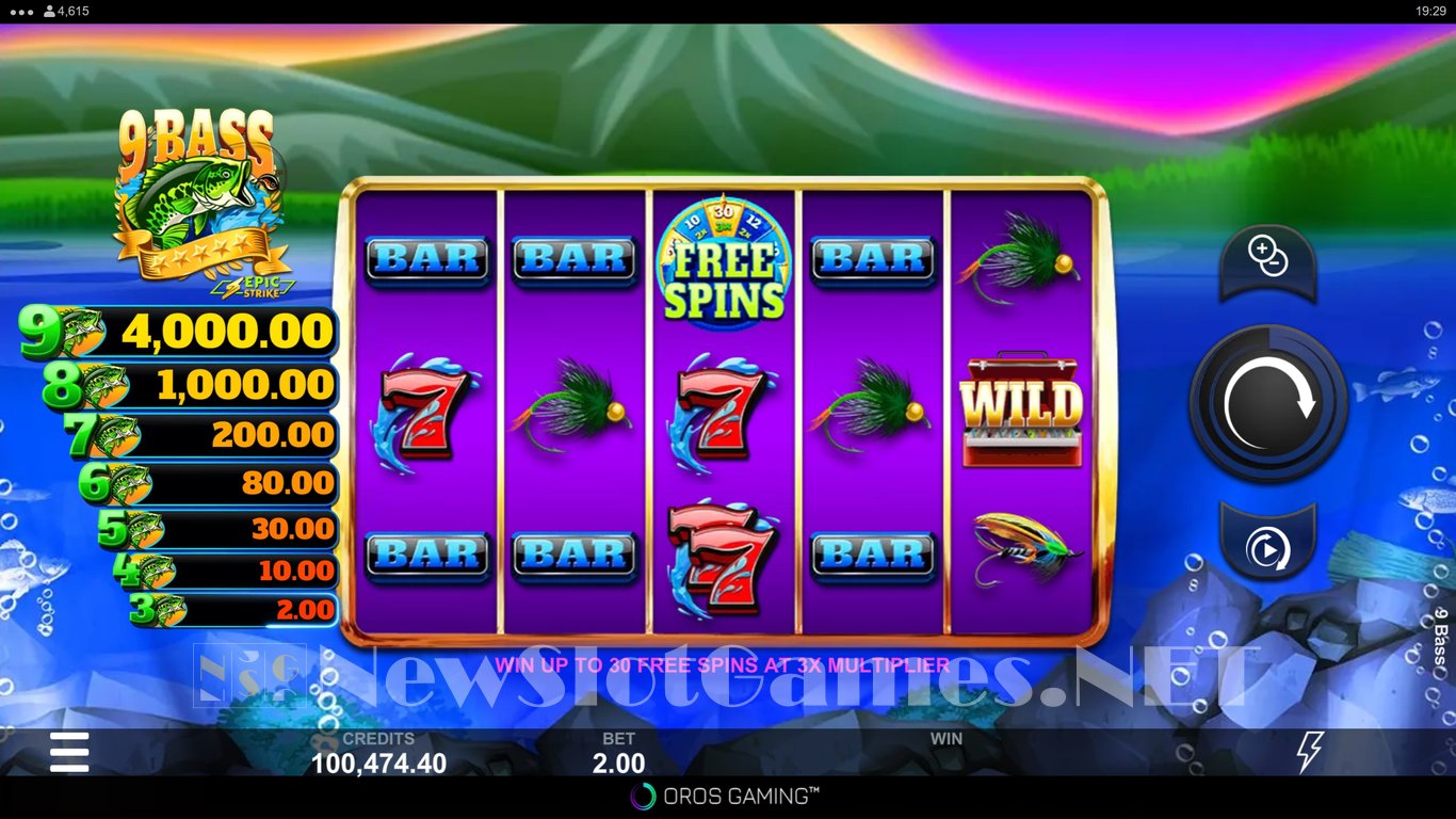 9 Bass Slot Slot Image in Demo - pic. 9